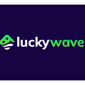 Luckywave казино Германия обзор 2026 - Бонус до €15 000 + 350 FS Логотип